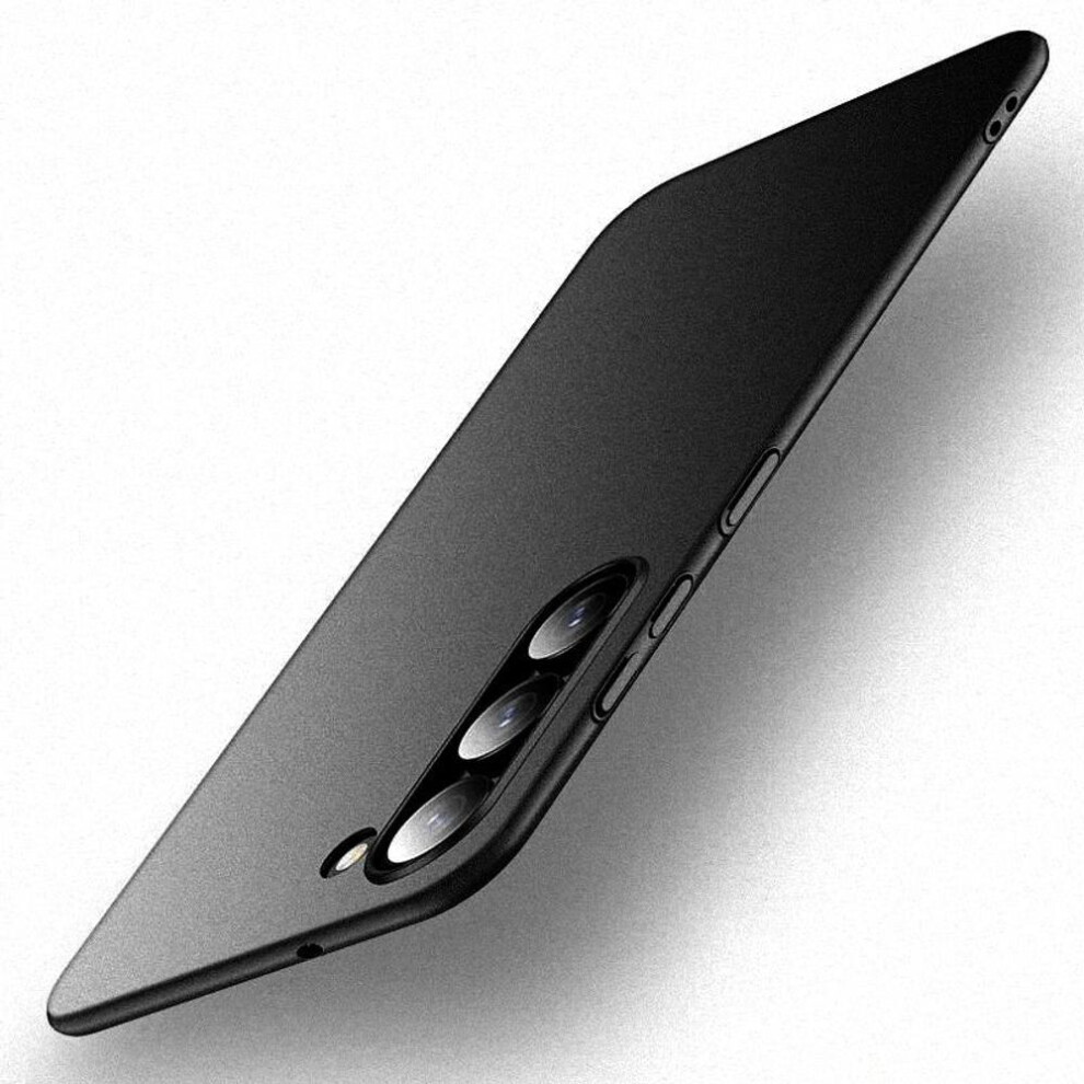 (black, Samsung Galaxy S22) Anti-fingerprint Matte Hard Pc Case Full Body Protect Cover For Samsung Galaxy A53 A34 A54 A55 A35 5g S21 Fe S22 S23 S24+ Plus Ultra Note20
