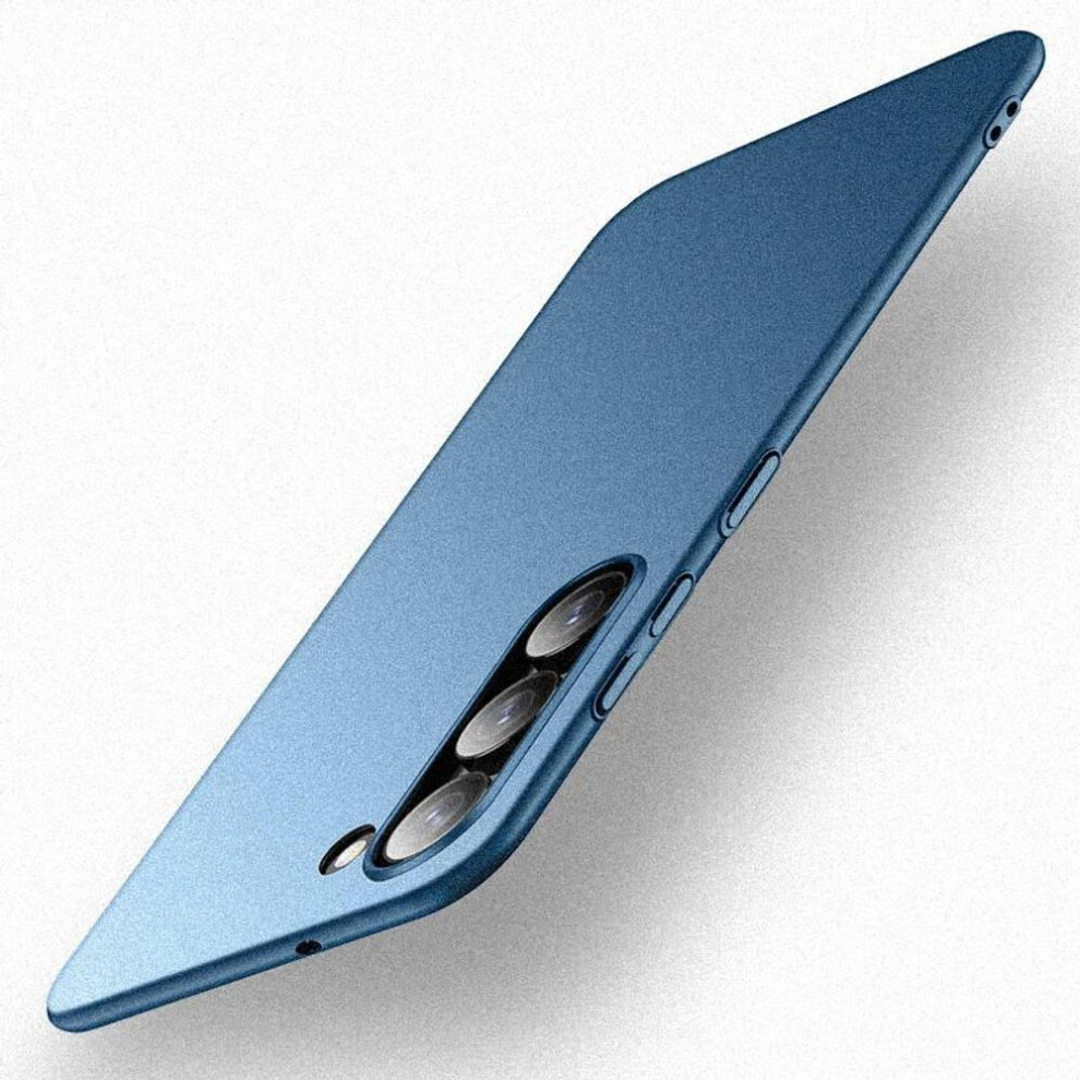 (blue, Samsung Galaxy S24+) Anti-fingerprint Matte Hard Pc Case Full Body Protect Cover For Samsung Galaxy A53 A34 A54 A55 A35 5g S21 Fe S22 S23 S24+ Plus Ultra Note20