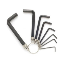 Inbussleutel, maat 1,5 mm - 6 mm (verpakking van 8)