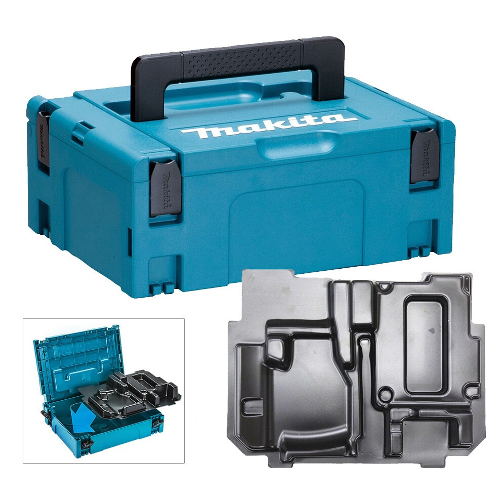 Makita 18v Jigsaw Makpac Tool Case with Inlay for DJV140 DJV180 DJV182