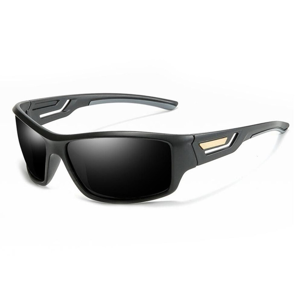 (black) Polarized Sunglasses Men Designer Hd Driving Sun Glasses Fashion Male Fishing Eyewear Uv400 For Dirt Bike Moto Car Drivers