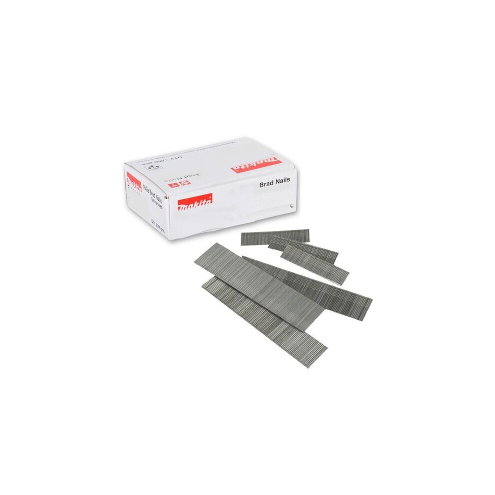 Makita P-45967 50Mm 18 Gauge Brad Nails Box Of 5000 For Af505 Af506 Air Nailer 088381976404