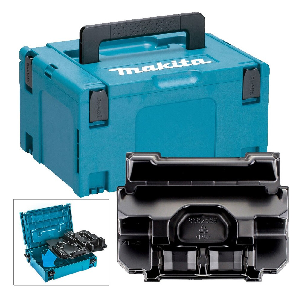 Makita 18v Type 3 Power Source Battery Charger Makpac Case DC18RD DC18RC BL1850