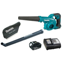 Makita DUB185 LXT 18v Lithium Ion Leaf Blower Vacuum + Battery + Bag + Nozzle