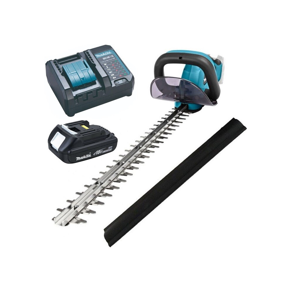 Makita DUH523 LXT 18v Li-Ion Cordless Hedge Cutter 52cm + 1.5Ah Battery +Charger