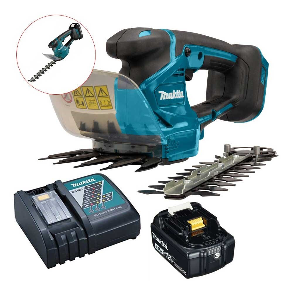 Makita DUM111RJ 18v Lithium Cordless Pruner Hedge Cutter Grass Shear - 1x 3ah