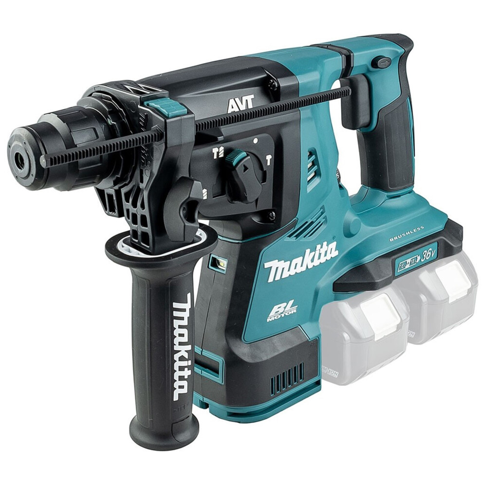 Makita DHR280Z 36v / 2x 18v LXT Twin SDS Brushless Hammer Drill AVT Bare Tool