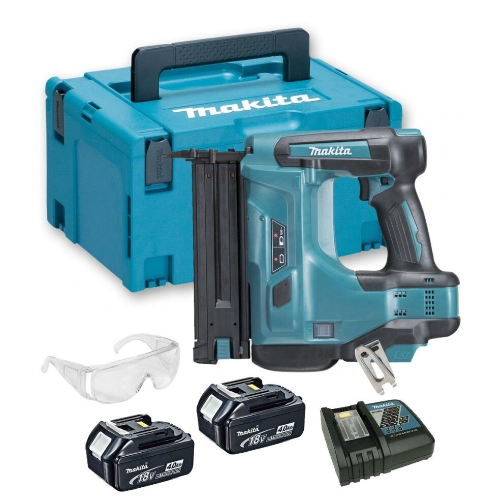 Makita DBN500RMJ 18v Cordless 18G Brad Nailer Nail Gun Li-Ion 2 x 4.0ah +Charger