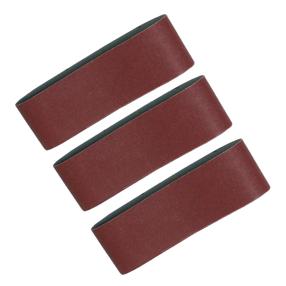 5X Makita Coarse 100mm 610 4" Belt Sander Sanding Belt 9401 9404 40 80 100 Grit