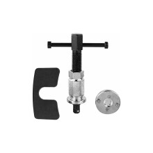 Bremssattelkolbenrücksteller, Scheibenwechselwerkzeug und Adapter