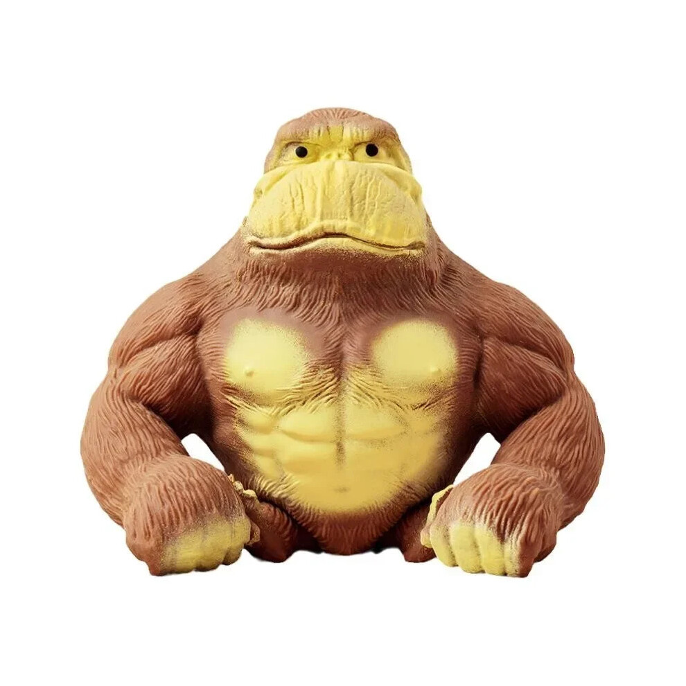 Flemye (1, 22 Cm) New Antistress Orangutan Fidget Toys Squishy Elastic Monkey Funny Decompression Gorilla