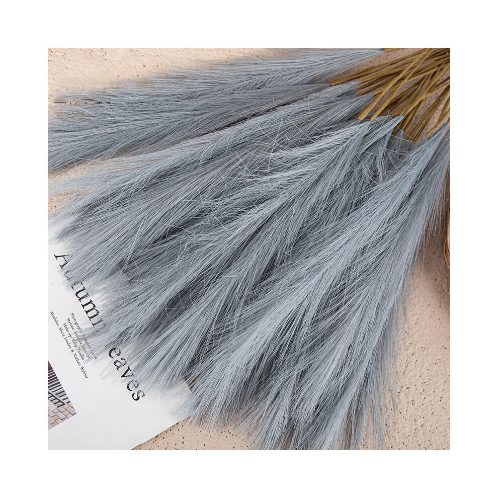 (I, 5PCS) 55CM 5/1PCS Fluffy Pampas Grass Boho Decor Flower Fake Plant