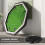 SPORTNOW 8 Player Foldable Poker Table with Cup Holders, Green 4