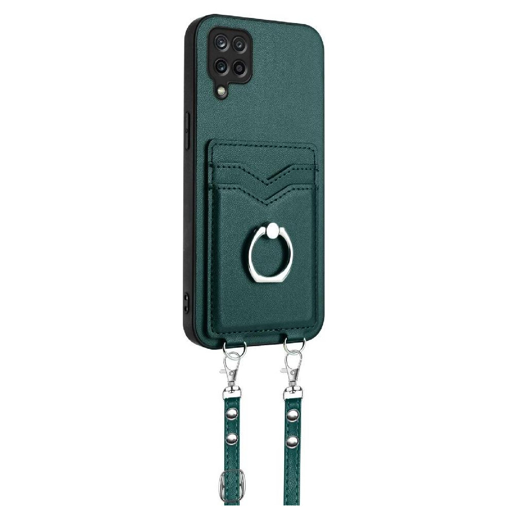 (Green) Compatible Case For Samsung Galaxy A12 Accurate Incision High Quality Kickstand Function Unique Green 764549437061