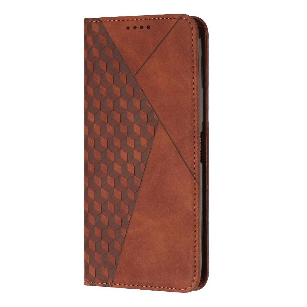 (Brown) Flip Case For Iphone 16E Kickstand Pu Leather Card Insertion Wallet Brown 764549438174