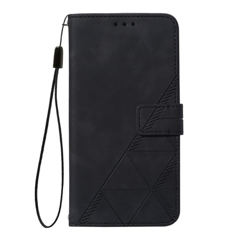 (Black) Case For Iphone 16E Pu Leather Wallet Cover Credit Card Holder Flip Folio Book Protective Black 764549438372