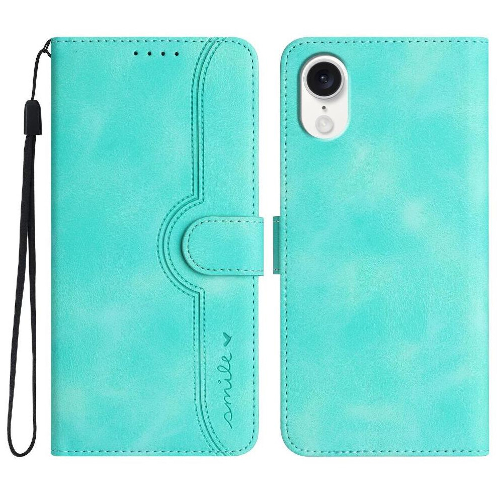 (Green) Compatible With Iphone 16E Case Built-In Magnet Cover Premium Pu Wallet Green 764549439805