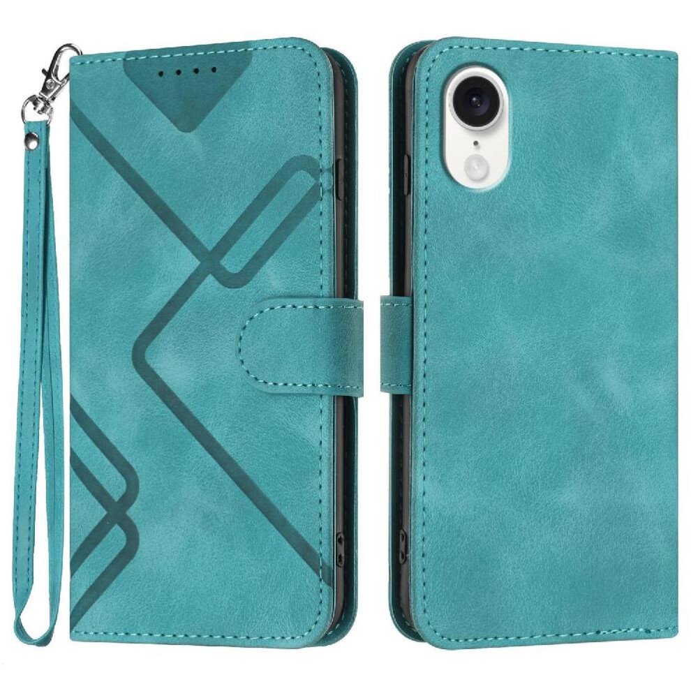 (Green) Flip Case For Iphone 16E With Card Slot Stand Flip Wallet Magnetic Cover Pu Leather Green