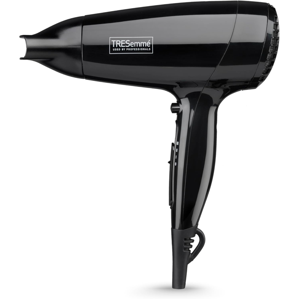 TRESemme Fast Dry 2000W Hair Dryer, Super Compact & Lightweight, Quick Drying, 3 Heat & 2 Speed Settings Plus Cool Shot