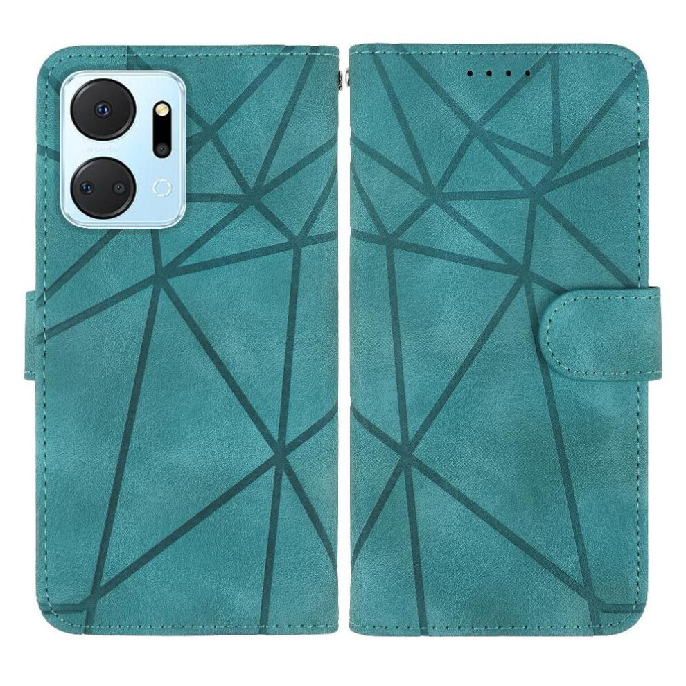 (Green) Flip Case For Honor X7a Flip Stand Unisex Card Slot Green 764549448296
