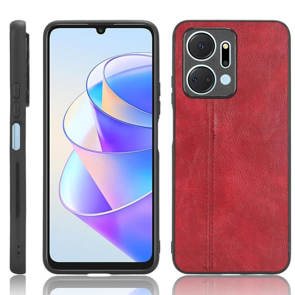 (Red) Lightweight Case For Honor X7a Contracted Design Classic Slim Lightweigh Shockproof Red 764549451333