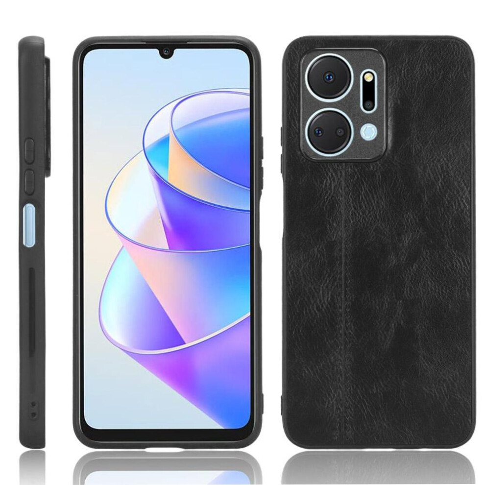 (Black) Lightweight Case For Honor X7a Contracted Design Classic Slim Lightweigh Shockproof Black 764549451326