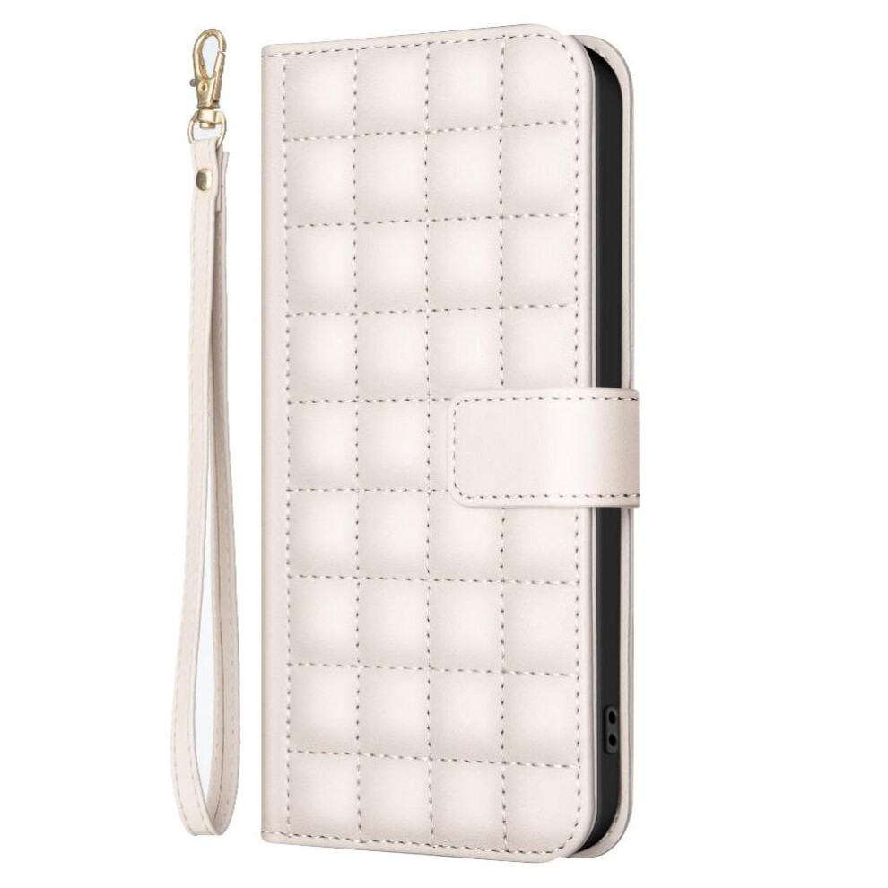 (Creamy ) Flip Case For Honor X7a Card Slots Holder Wallet Protective Pu Leather Business Simple Style White 764549451494