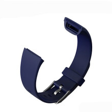 (Blue) Replacement Silicone Watchband Wrist Strap Band for ID115PLUS HR Fitness Tracker