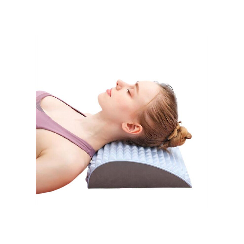 Blue (Blue) Neck And Back Stretcher For Low Back Pain Relief