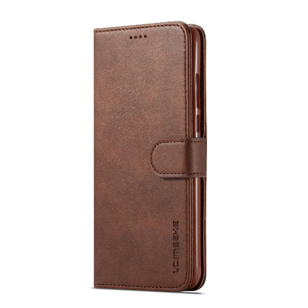 (Brown) Case For Huawei P30 Lite Calf Texture Horizontal Flip Leather Case Card Slots Wallet With Holder Brown 764549456000