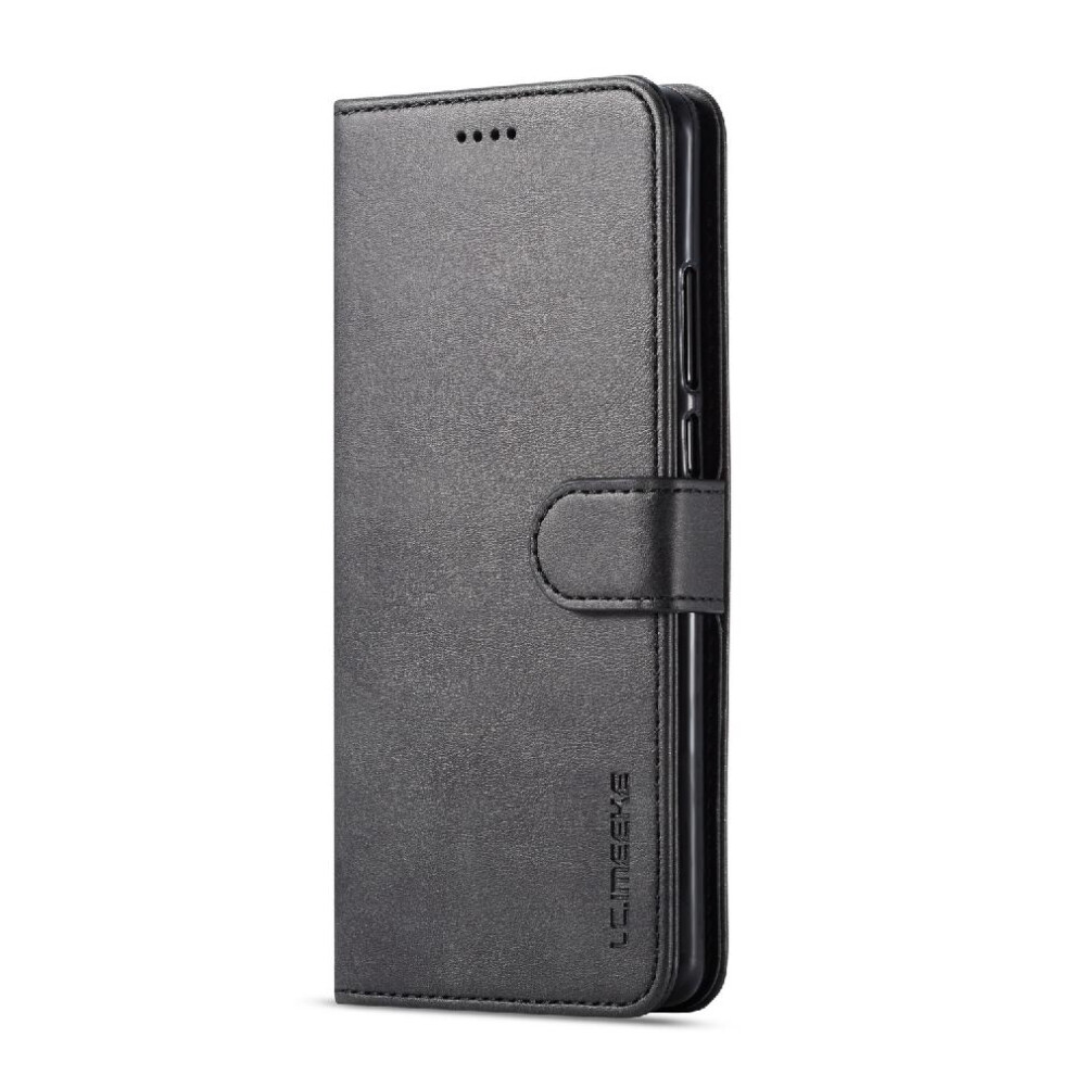 (Black) Case For Huawei P30 Pro With Holder Card Slots Wallet Calf Texture Horizontal Flip Leather Case Black 764549456062