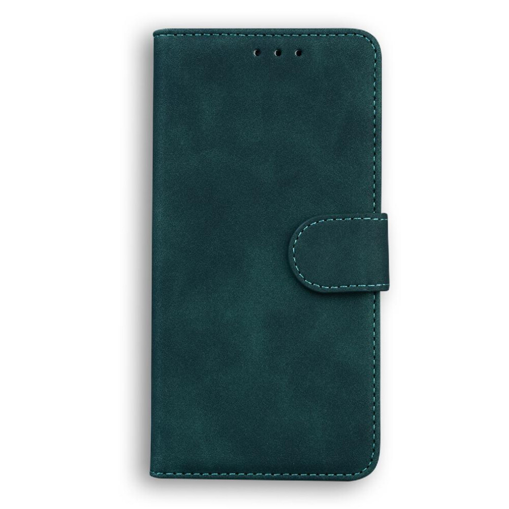 (Green) Flip Case For Honor X7a Premium Pu Leather Card Slot Magnetic Stand Holder Green 764549457045