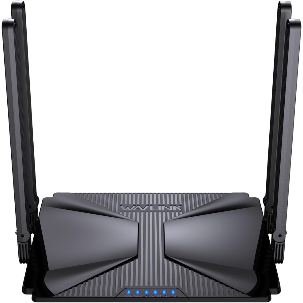 (WN586X3) Dual-band Scalable WiFi Router 3000 Mbps Gaming Dedicated Wireless Router, 5 Antennas, Full Mesh and AP Mode