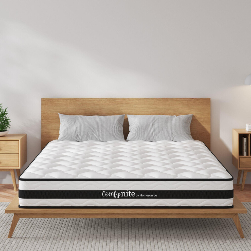 (Small Double) Bonnell Coil System Quilted Mattress 3ft/4ft/4ft6 Medium Firmness-image-OPC-PG6NZF5-NEW