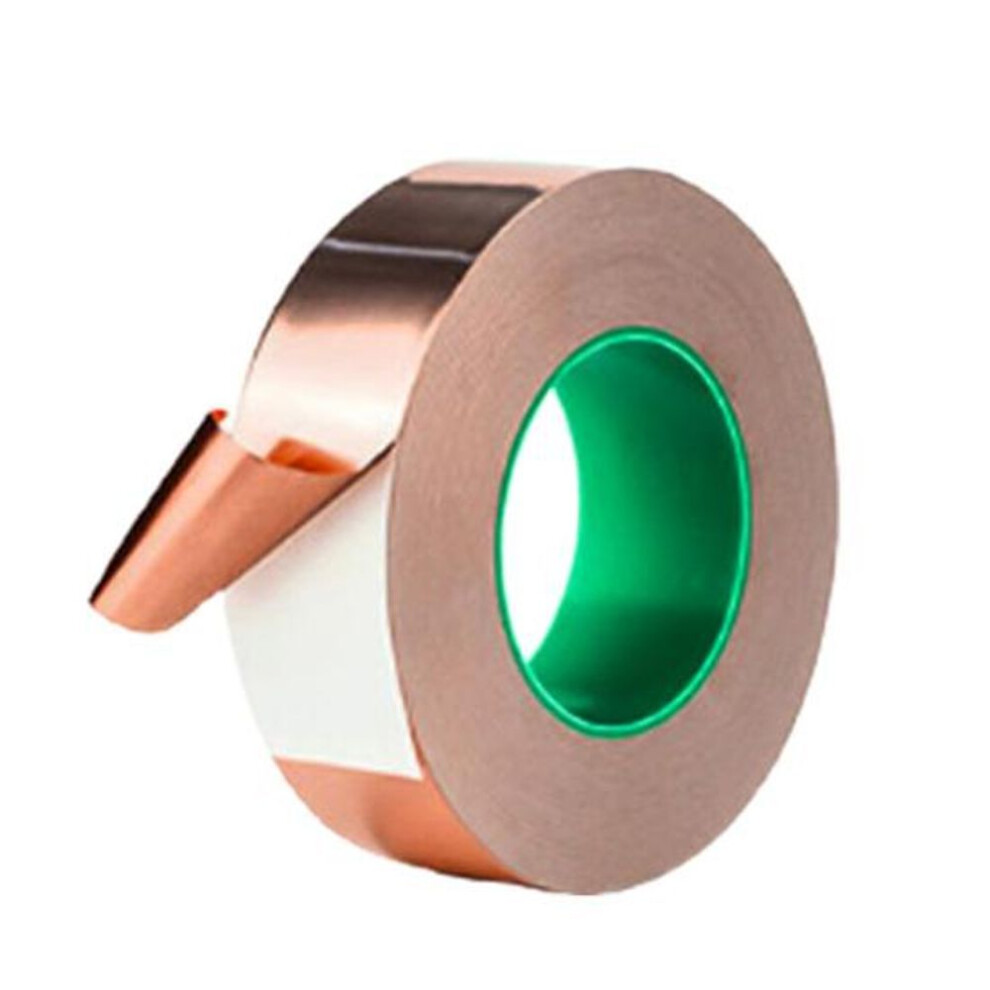 (4) Adhesive Sticker Single-sided High Temperature Resistance Conductive Shielding Copper Foil Tape For Transformer