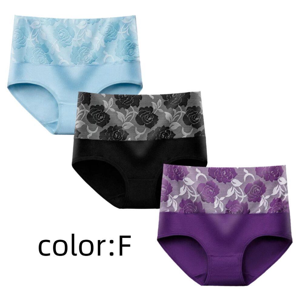 (F, 3XL) High Waist Leak Proof Panties Leak Proof Underwear For Women Incontinence Urine