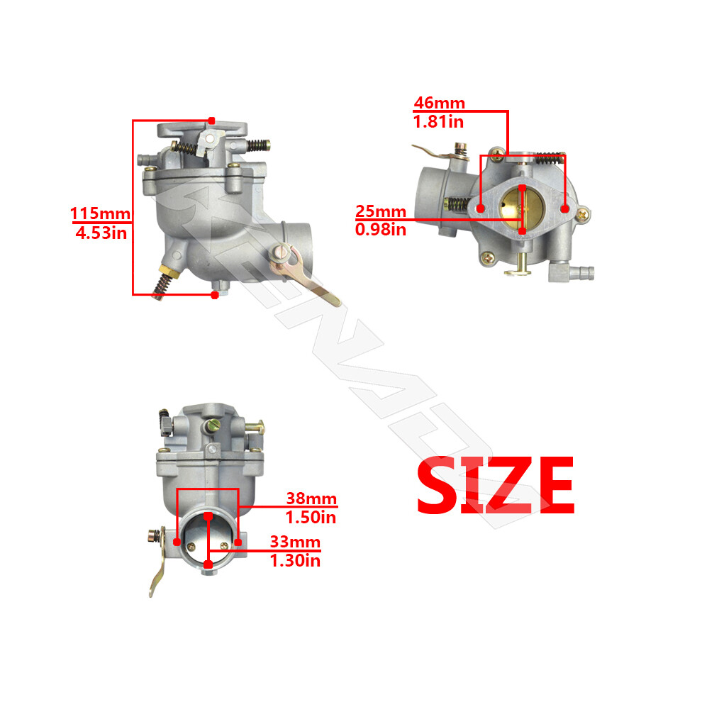 (390323) For Briggs & Stratton 390323 394228 398170 170402 194417 7Hp 8Hp 9Hp Engine Coleman Powermate 3250 4000 Watt Carburetor Carb 6935462400843