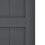 Grey Modern Sliding Barn Door with 6.6ft Track 6