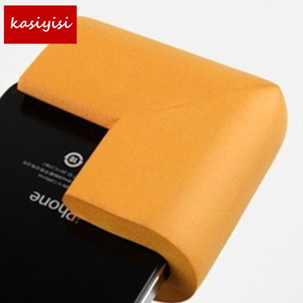 (orange) 10pc Collision Angle Table Protect Foam Kids Child Foam Protection Angle Baby Edge Corner Guards
