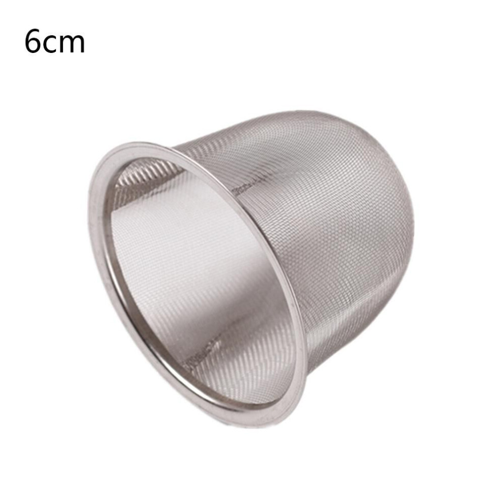 (6CM) Reusable Stainless Steel Mesh Tea Infuser Tea Strainer Teapot Drinkware Tea Leaf Spice Filter Kitchen Accessories