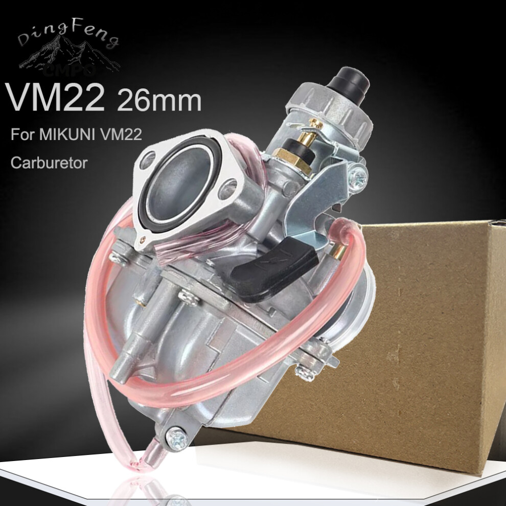 (Vm22) Mikuni Vm22 Carburetor Pz26 26Mm Carb For 110 125 140 150 160Cc Lifan Yx Zongshen Dirt Pit Bike Atv Xr50 Crf70 Klx Bbr Silver 6935462399543