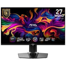 MSI MAG 271QPX QDOLED E2 26.5 Inch 240Hz WQHD Gaming Monitor