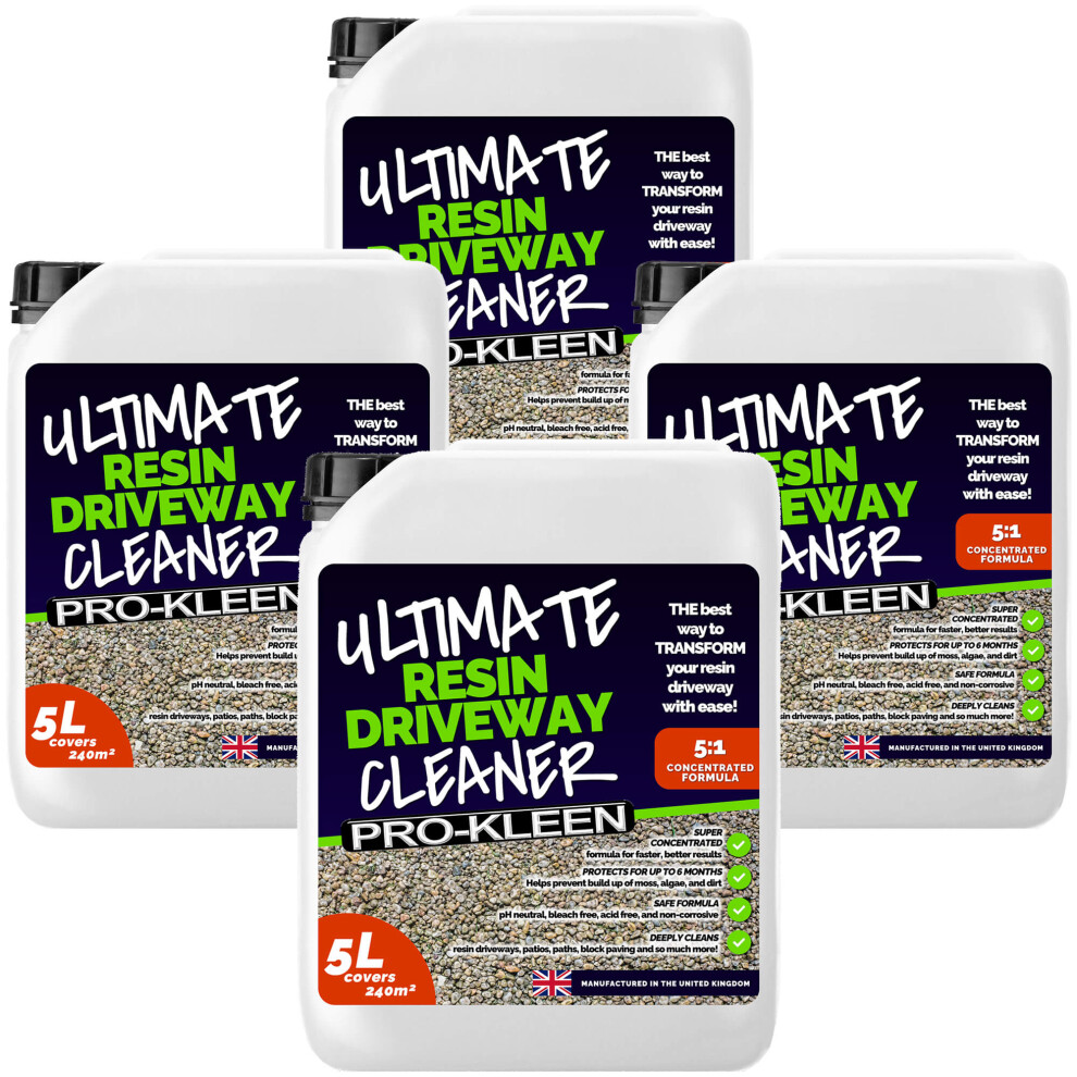 Pro-Kleen (20L ) Resin Driveway And Patio Cleaner