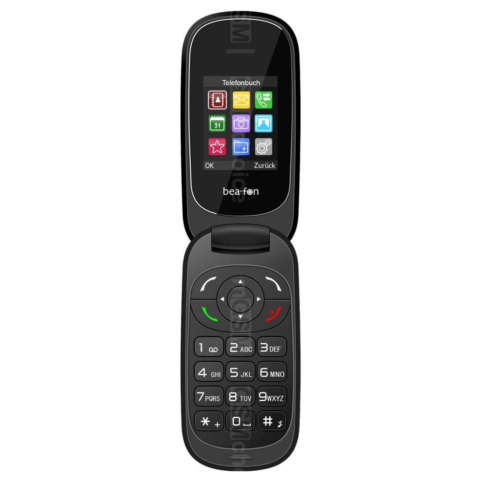 Beafon C220 Classic 2G Gsm Mini Sim Clamshell Flip Mobile Phone Black 9120042772503