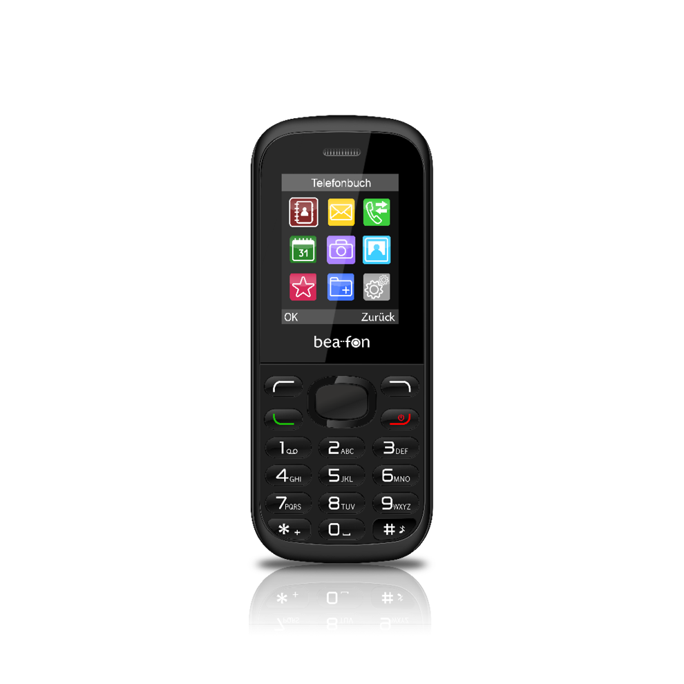 Beafone C70 Classic Line Dual Sim 2G Gsm Unlocked Bar Phone Black 9120042772794