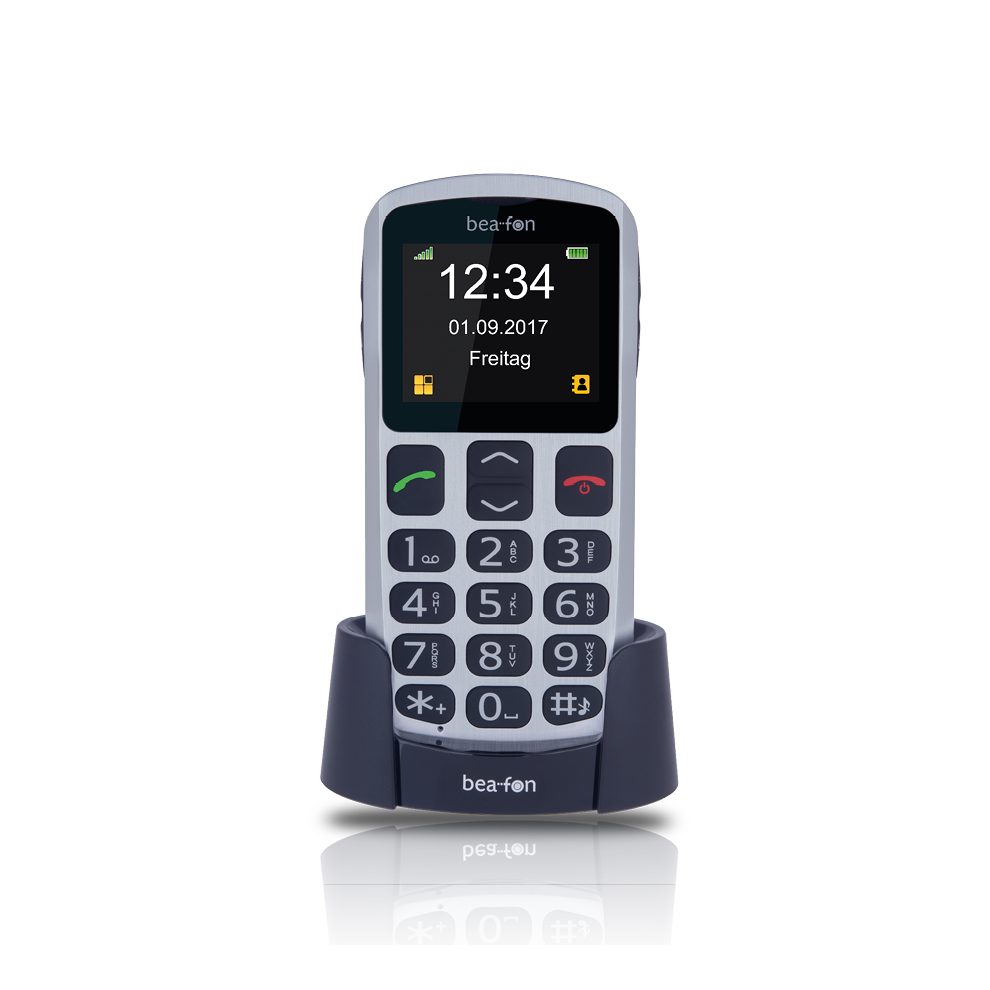 Beafon SL250  MINI SIM Charging Cradle Senior  Mobile Phone
