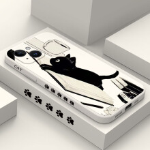 (1, For iPhone 11Pro Max) Cute Cartoon Cat Soft Phone Case For iPhone 16 15