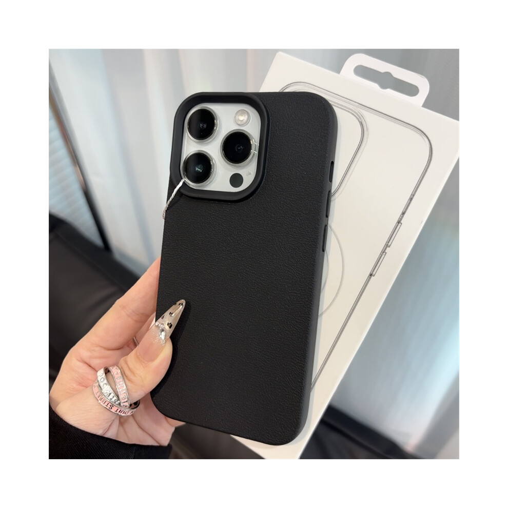 (Black, For iPhone 16 ProMax) Luxury Soft Silicone Rubber TPU Case for iPhone 16
