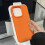 (Orange, For iPhone 14Pro Max) Luxury Soft Silicone Rubber TPU Case for iPhone 16 1