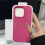 (Blue, For iPhone 14Pro Max) Luxury Soft Silicone Rubber TPU Case for iPhone 16 4